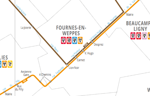 Réseau Bus Fournes