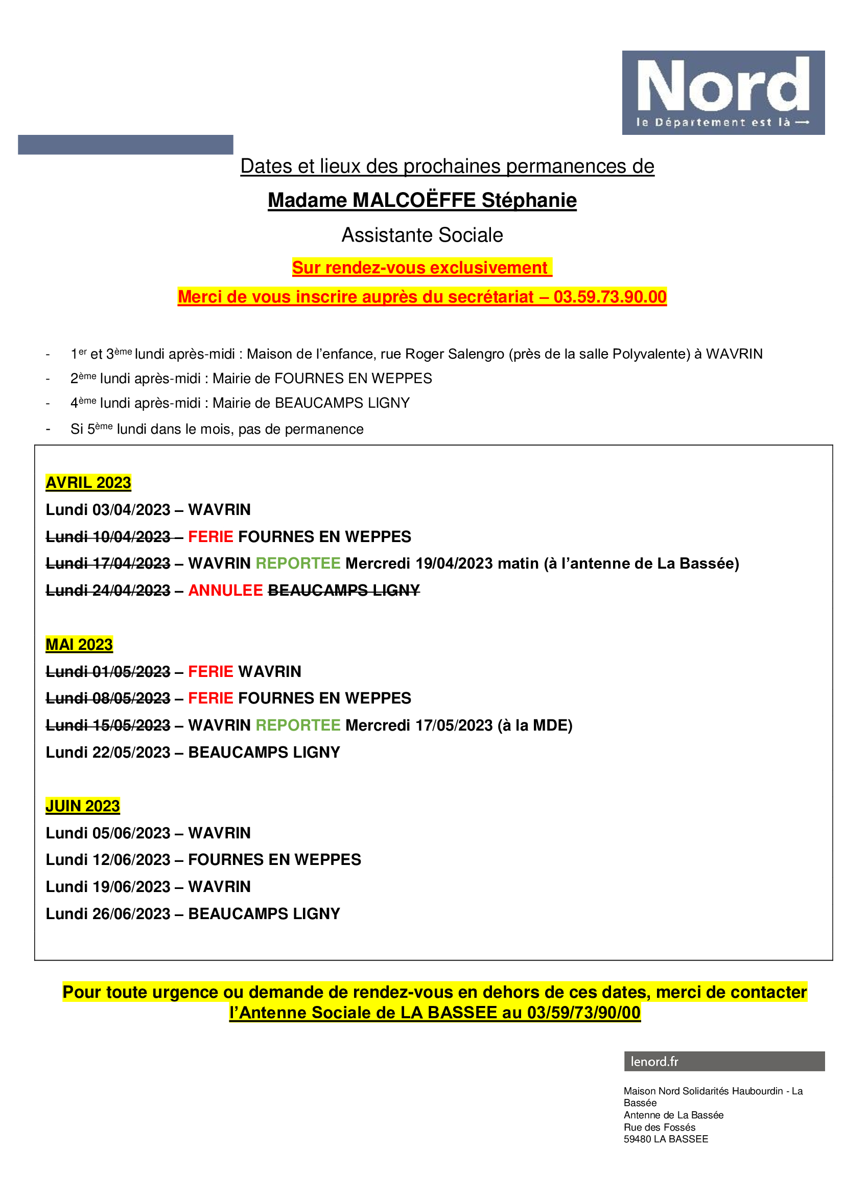 PERMANENCES SOCIALES T2 2023