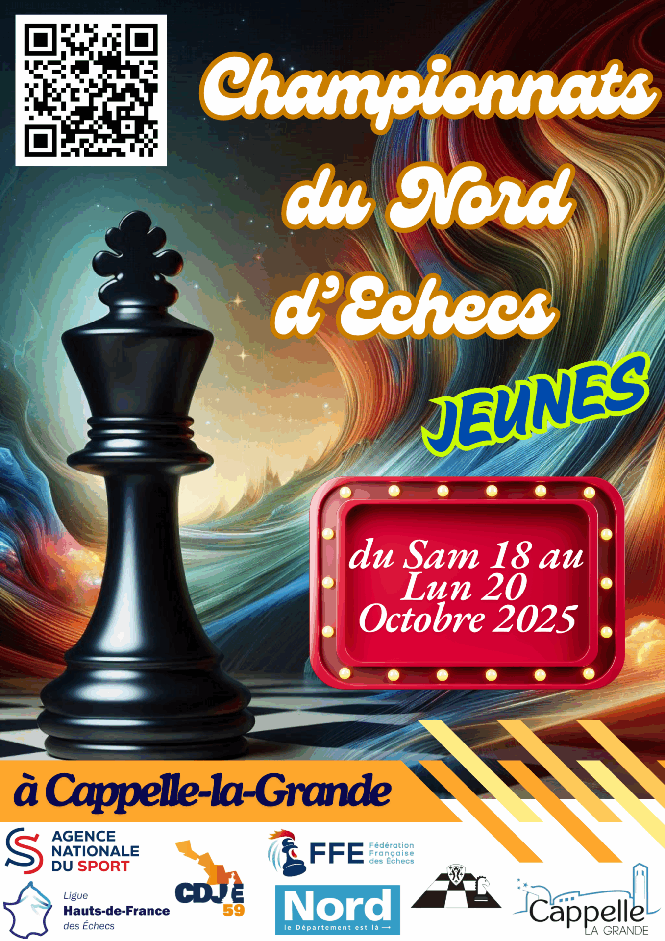Affiche Championnats du Nord Jeunes 2025 2