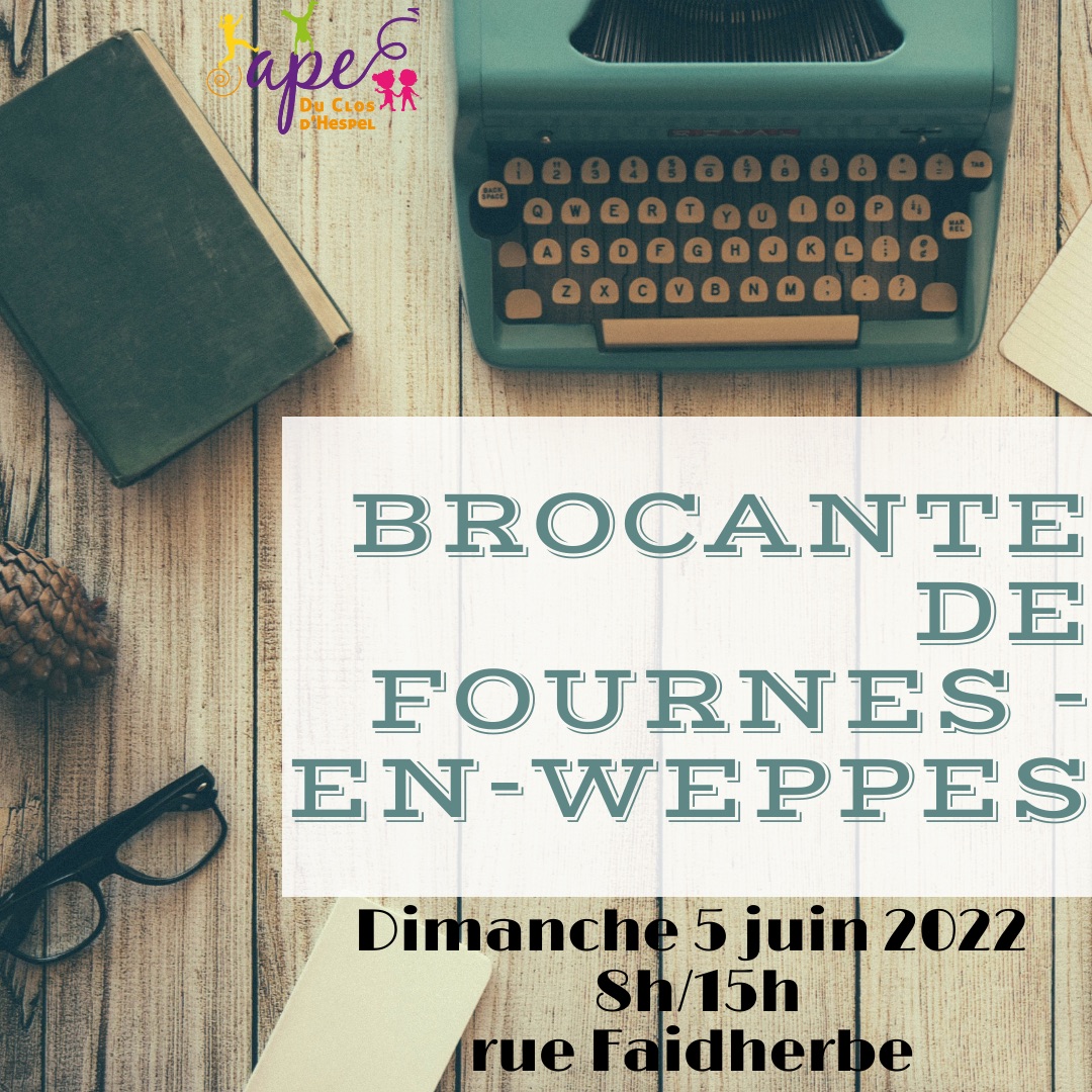 AFFICHE BROCANTE