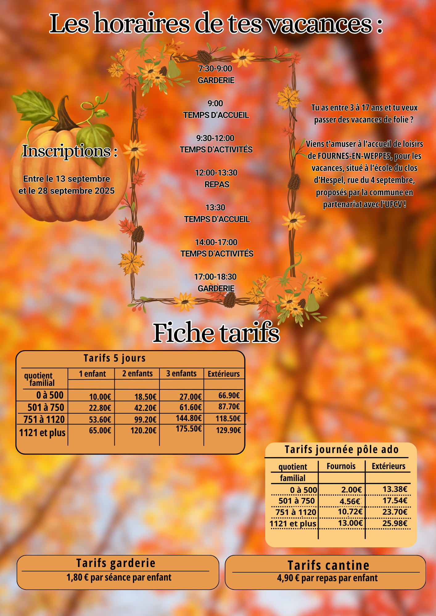 Flyer Automne 2025 PJ2
